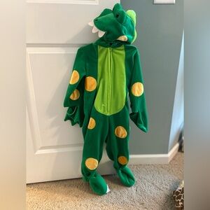Green kids Dinosaur costume 3T